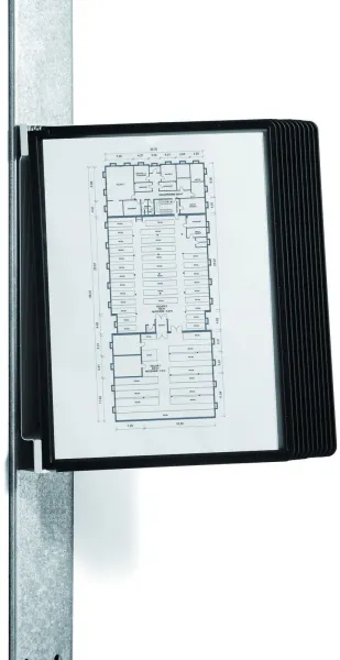 Durable Vario magnet wall 10 registersystem sort A4